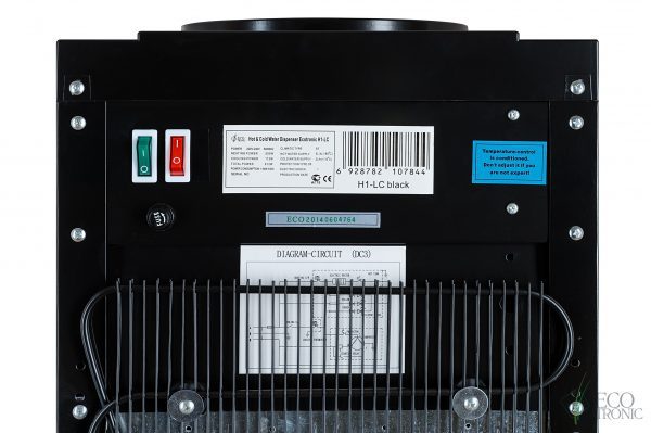 Кулер Ecotronic H1-LC Black со шкафчиком — изображение 19