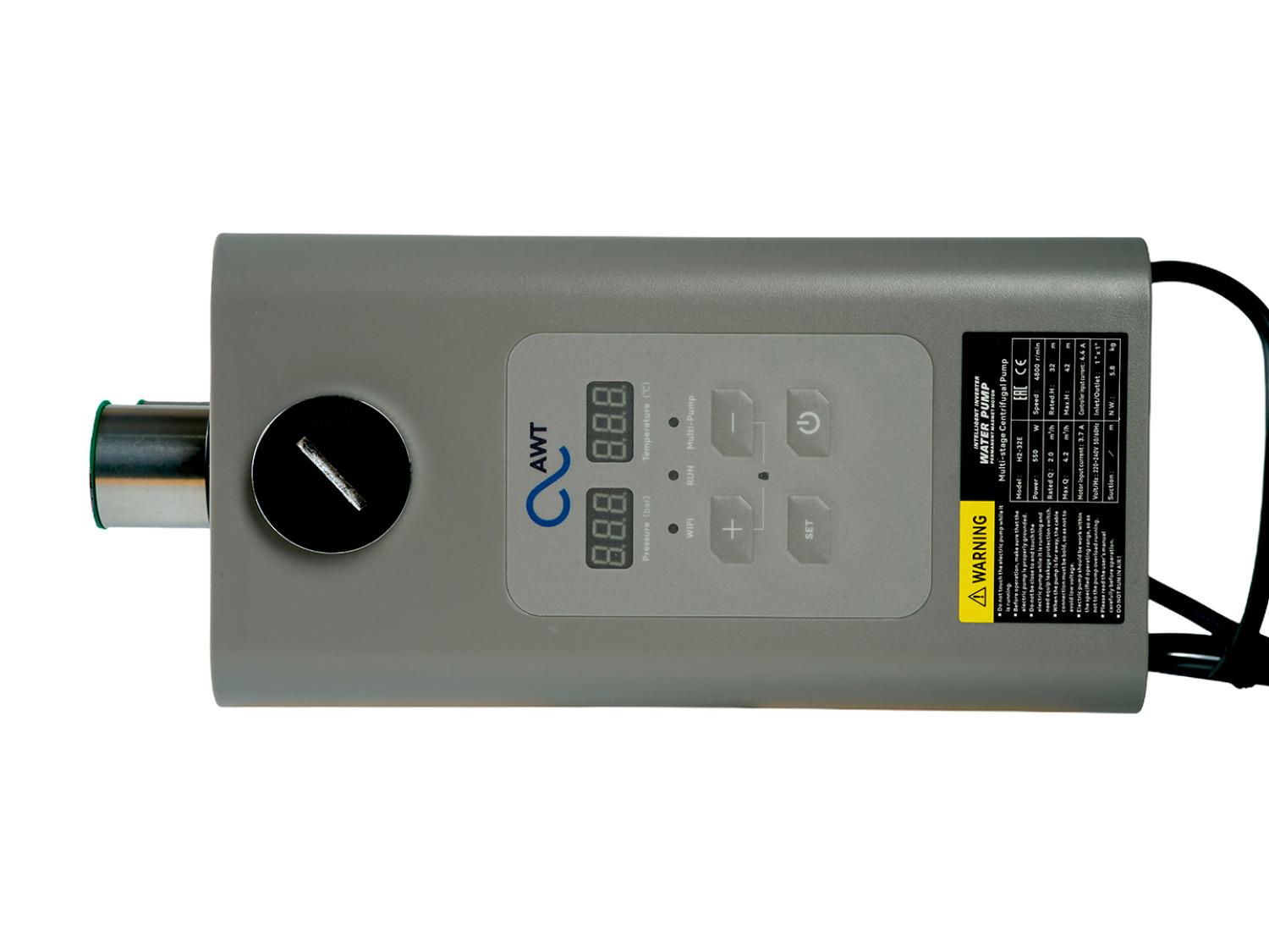 Насосная станция AWT (JINHUA) H2-32E (Hном.-32 м; Qном.- 2,0 м3/ч; P-0,55 кВт) — изображение 3